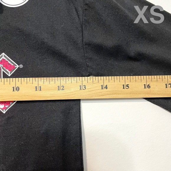 NEW AC/DC w/ 2-Way Sequins and Rhinestones Long Sleeve Shirt (size XS & M) - Picture 4 of 8